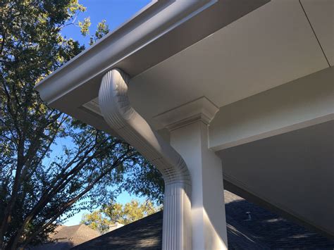 Aluminum Seamless Gutters New Orleans Gutter Installation Companies Exterior Home Improvement