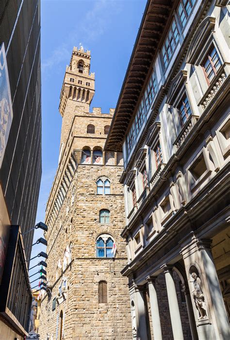 Old Palace Palazzo Vecchio In Florence Italy Stock Photo Image Of