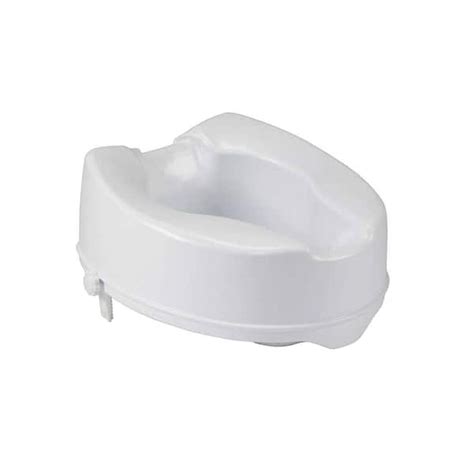 Drive Medical Raised Toilet Seat With Lock 12066 The Home Depot