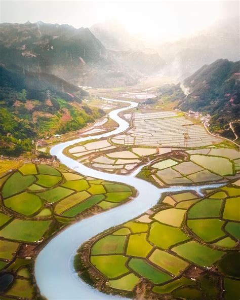 Stunning Drone Photos Offer A Beautiful Glimpse Of Asia From Above Chinese Landscape Asian