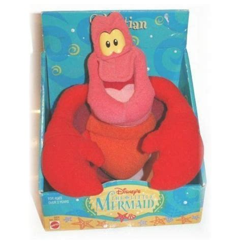 Disneys The Little Mermaid Sebastian 10 Plush Toy