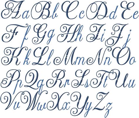 Fancy Beautiful Handwriting Styles Alphabet Cool Handwriting Styles