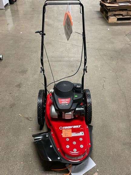 Troy Bilt 22 In 140 Cc Gas Walk Behind String Trimmer Mower Metzger