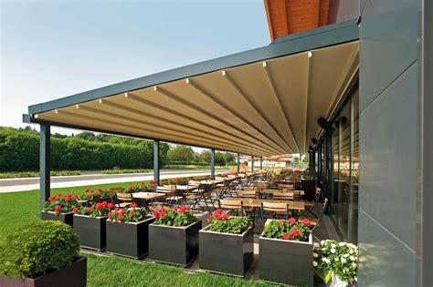 Commercial fabric canopies & awnings | sunair awnings. Main Types Of Retractable Structures & Awnings - Interamer