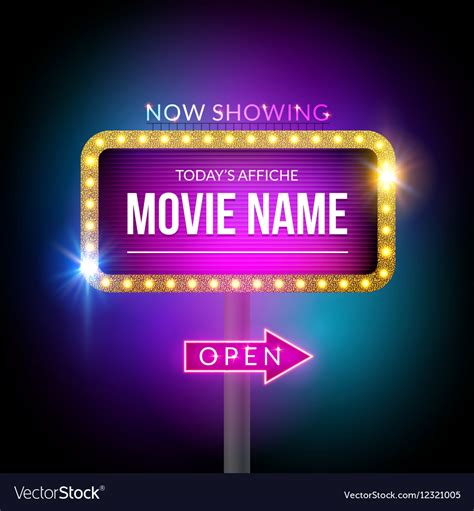Now Showing Sign