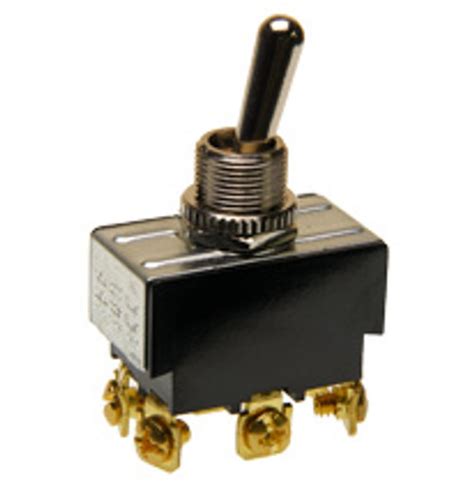 Reversing Momentary Toggle Switch Double Pole Screw Terminals