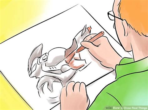 How To Draw Real Things With Pictures Wikihow