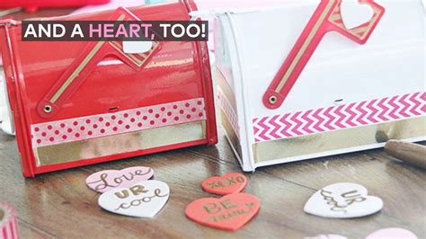 Make Your Own Valentine Mailboxes Youtube