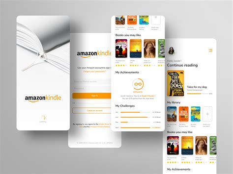 Amazon Kindle App Rebrand On Behance