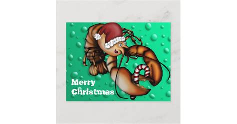Lobster Claus Postcard