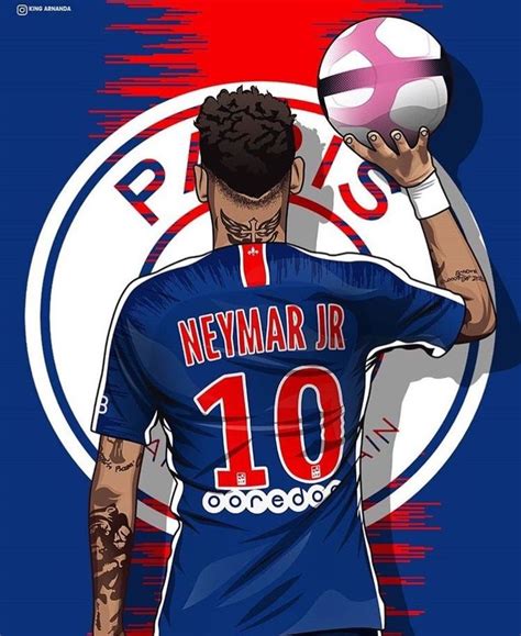 Neymar Awesome Piece Of Art Futebol Neymar Neymar Desenho