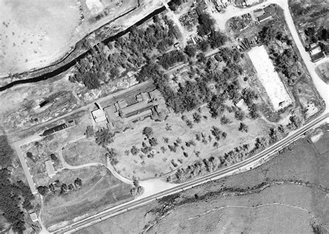Arial View Of The Broadwater Hotel Grounds In1953 The Natatorium Left