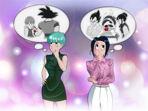 Personajes De Dragon Ball Vegeta Y Bulma