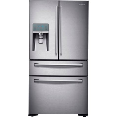 For the truly tech savvy, samsung is the brand with the super smart refrigerators that use the hub technology which has garnered a fair amount of attention. SAMSUNG Stainless Steel French 4 Door Counter Depth ...