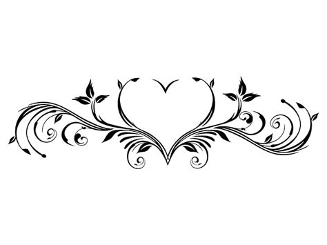 Zeichnung hände hand herz, herz, winkel, kunstwerk, schwarz, schwarz und weiß png. Wandtattoo Rankendokr mit Herz bei Homesticker.de