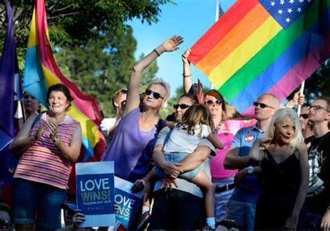 Utah LGBT Activists Celebrate As Same Sex Marriage Becomes Law Of The