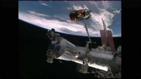 Htv 6 Release From The International Space Station Time Lapse Youtube