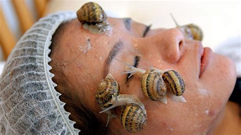 How About A Snail Slime Facial