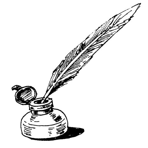 Ink Pen Image Quill And Ink Clipart Clipart Image 18651