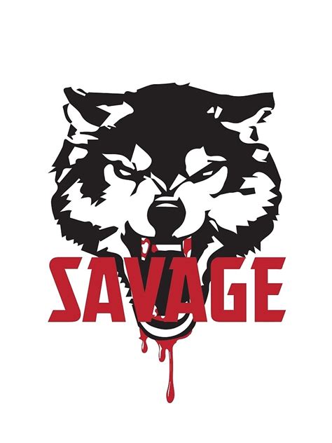 Savage Wolf T Shirt By Igortxu Redbubble