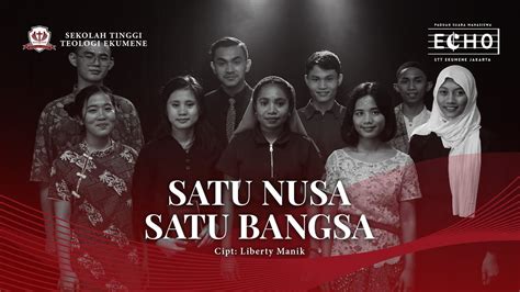 Satu Nusa Satu Bangsa Stt Ekumene Choir Youtube