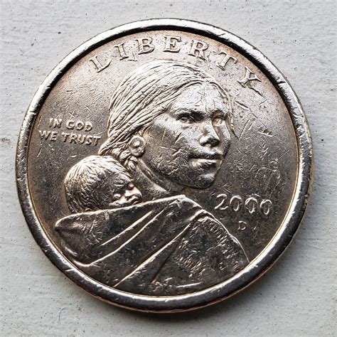 2000 D Sacagawea Rare Dollar Coin Etsy