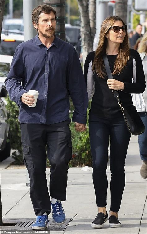 Christian Bale And Sibi Blazic Pack On The Pda During Lunch Date After 19th Wedding Anniversary