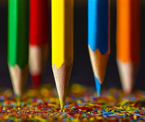 30 Fantastic Photos Of Pencils Macro Photography Pencil Coloured