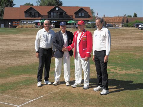 England V Wales Over 60s International At Ttcc Thame Town Cricket Club