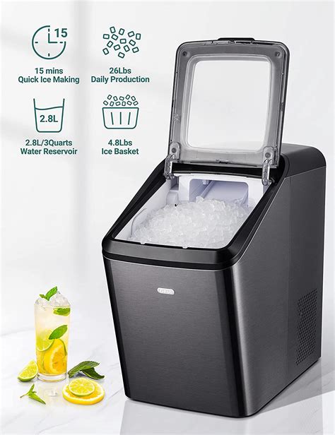 Buy Gevi Nugget Ice Maker Countertop With Thick Insulation Self