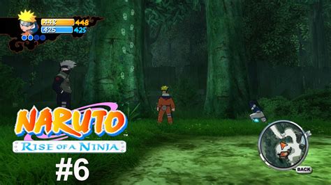Lets Play Naruto Rise Of The Ninja Gameplay German 6kampf Gegen Haku