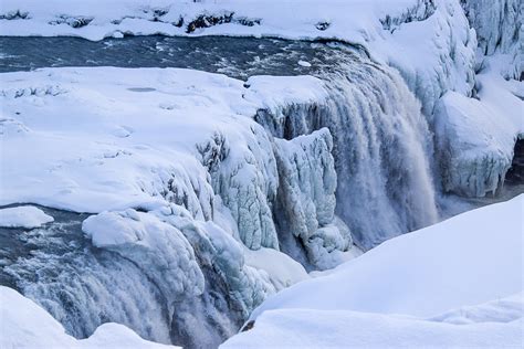 Island Frozen Gullfoss 2 Foto And Bild Europe Scandinavia Iceland