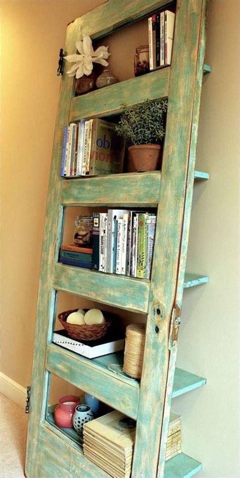 Door Made Into Shelves Visit For More Decrating Ideas