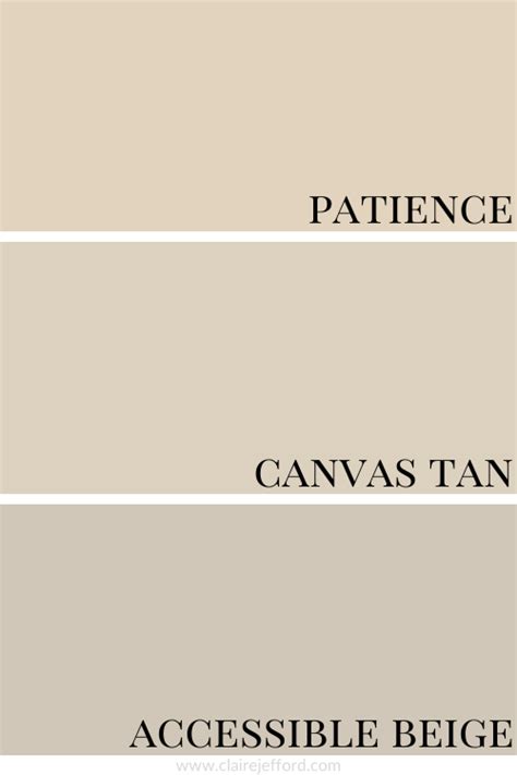 Sherwin Williams Canvas Tan Colour Review By Claire Jefford