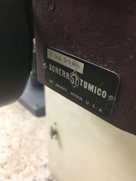 14″ Scherr Tumico Bench Model 20 3500 Top Optical Comparator Sn