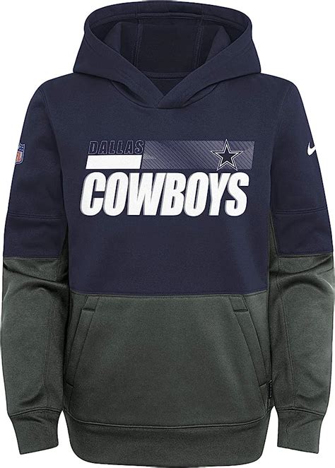 Dallas Cowboys Kids Nike Youth Team Name Lockup Therma Hoodie Amazon