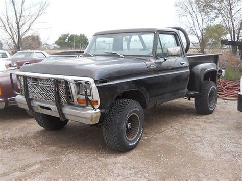 Find Used 1979 Ford F 150 Stepside 4x4 In Commerce City Colorado