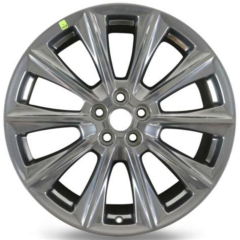 Genuine Ford Edge 20 Alloy Wheels Set X4 10 Spoke Polished Aluminium
