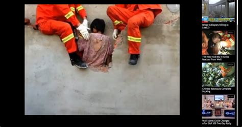 chinese woman stuck between walls mistaken for a ghost rescued 7 hours later video huffpost uk
