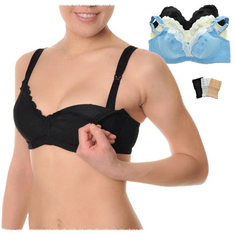 Morningsave 3 Pack Angelina Soft Cup Bras With Optional Band Extender