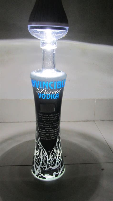 Vodka Bottle Lamp Instructables