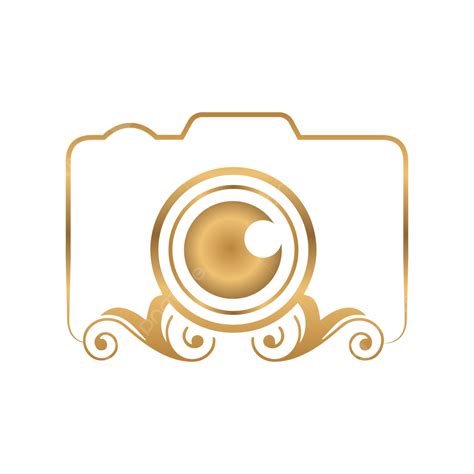 Gambar Logo Kamera Fotografi Emas Kreatif Logo Kamera Fotografi
