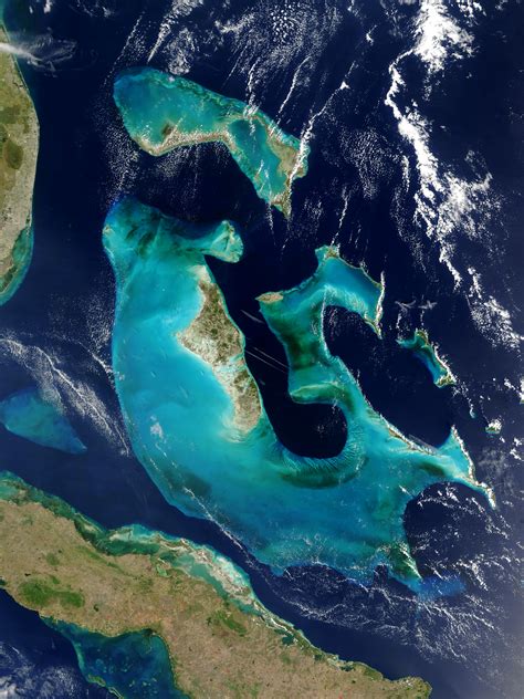 Nasa Visible Earth The Bahamas