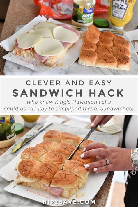 This Sandwich Hack Using Hawaiian Rolls Works Great For Road Trips