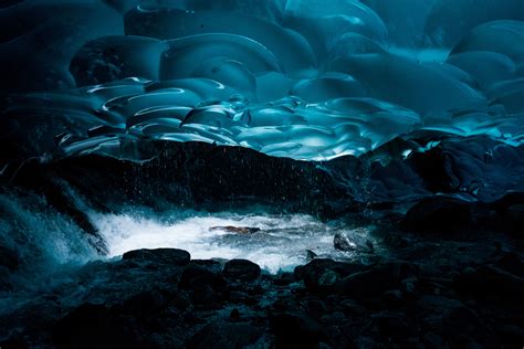 Mendenhall Glacier Mendenhall Ice Caves Alaska 2048x1367 Wallpaper