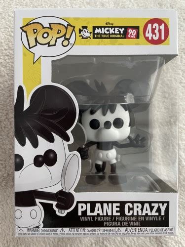 Funko Pop Plane Crazy Mickey Disney 431