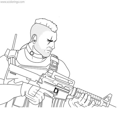 Call Of Duty Coloring Pages by BlueMK - XColorings.com