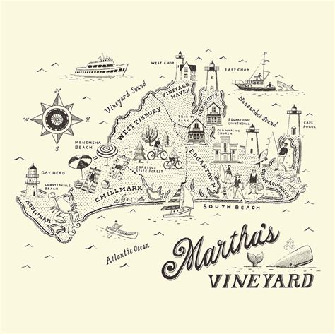 Martha S Vineyard Map Colored Style Lupon Gov Ph