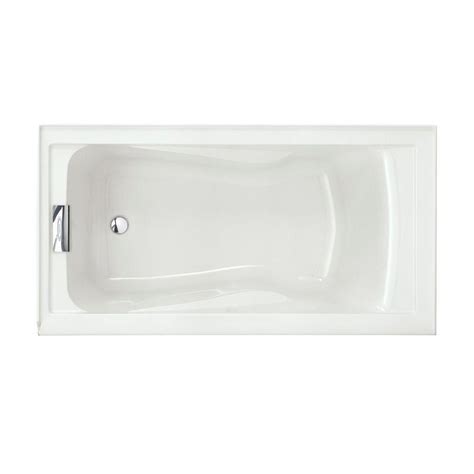 add style to your bathroom with the durable american standard evolution 5 ft left drain acrylic