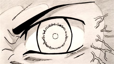 Drawing The Eyes Of Naruto Shippuden Byakugan Sharingan